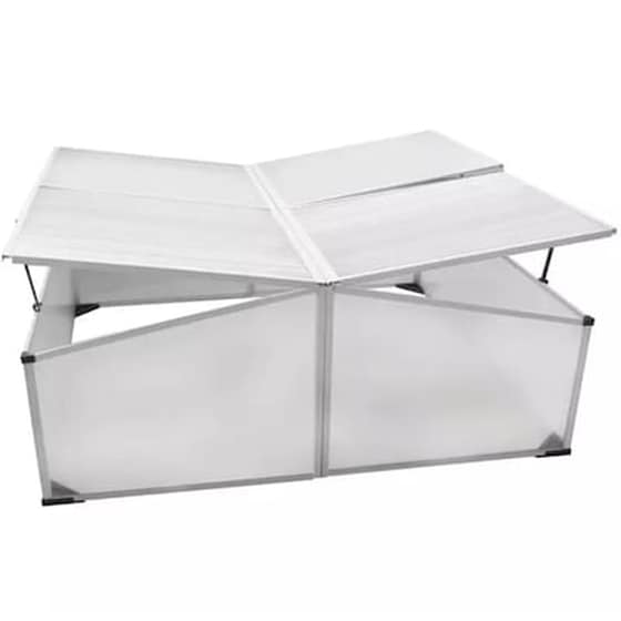 Vidaxl Χαμηλό Θερμοκήπιο 4 Πορτάκια 108x41x110 Cm image 4