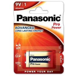 Panasonic Pro Power Αλκαλική Μπαταρία 9V 1τμχ
