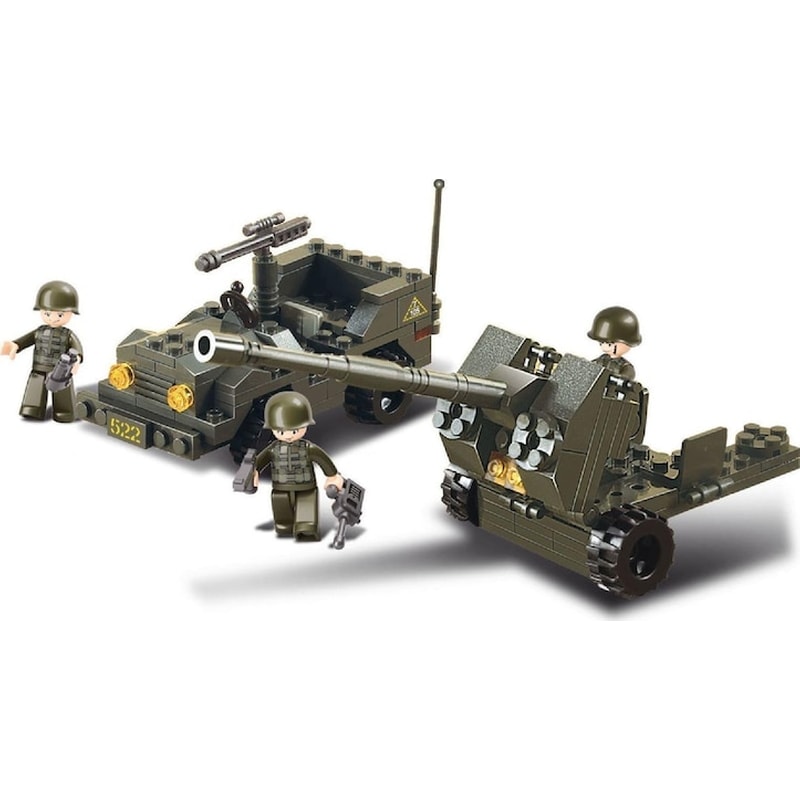 SLUBAN Sluban Τουβλάκια Army, Anti-tank Gun M38-b5900, 138τμχ