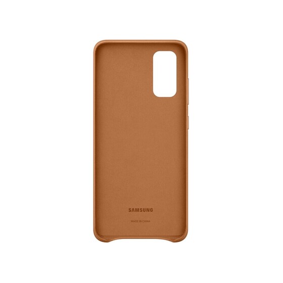 Θήκη Samsung Galaxy S20 - Samsung Leather Cover - Καφέ image 1