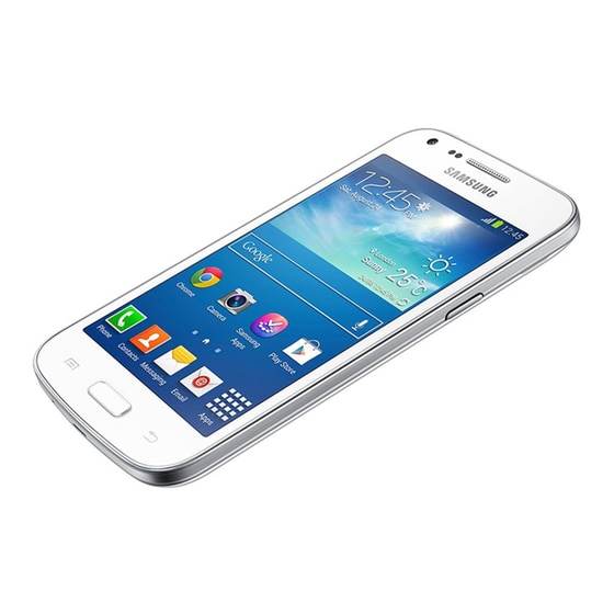 Smartphone Samsung Galaxy Core Plus 4GB Λευκό image 1