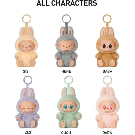 Λούτρινο Μπρελόκ Pop Mart The Monsters Have a Seat Blind Box image 1
