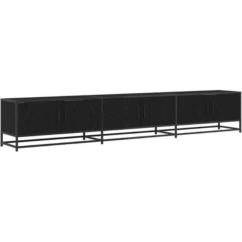 Έπιπλο Τηλεόρασης VidaXL 240 x 35 x 41 cm - Μαύρη Οξιά