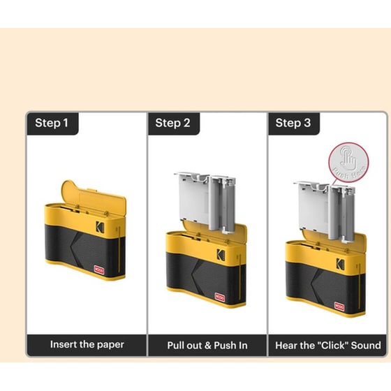 Kodak Mini Shot Combo Printers & Cameras C210/C210R Φωτογραφικό Χαρτί Instant 5.3 x 8.6 cm - 30 Φύλλα image 3