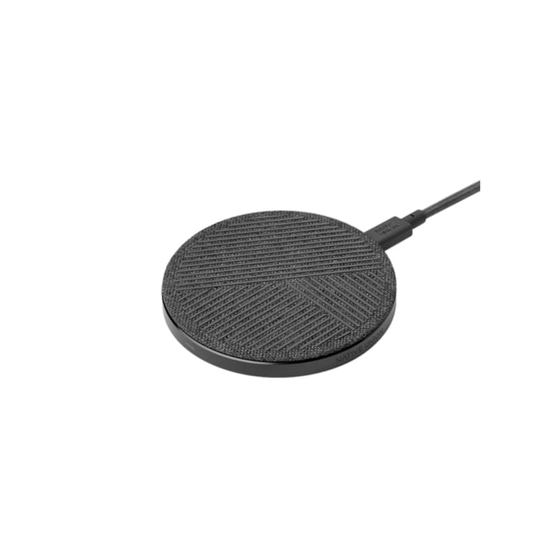 NATIVE UNION Ασύρματος Φορτιστής Native Union Drop Wireless Charger with Fabric 10W Usb-C 2m - Grey