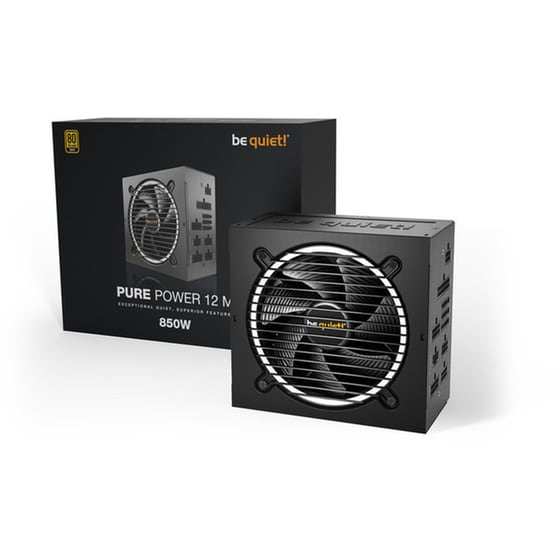 Τροφοδοτικό Υπολογιστή BE QUIET! Pure Power 12 M 850W - Μαύρο image 3