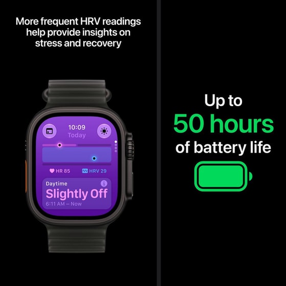 Apple Watch Ultra 4 GPS + Cellular 49mm Natural Titanium Case with Sand Trail Loop - M/L image 4