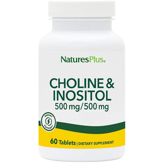 Nature's Plus Choline + Inositol - 60 ταμπλέτες image 0