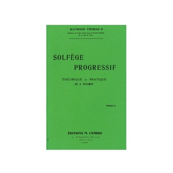 Thomas - Solfege Progressif, Vol.2 image 1