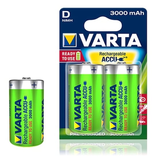 Varta Αλκαλική Μπαταρία D 1.5V 2τμχ image 0