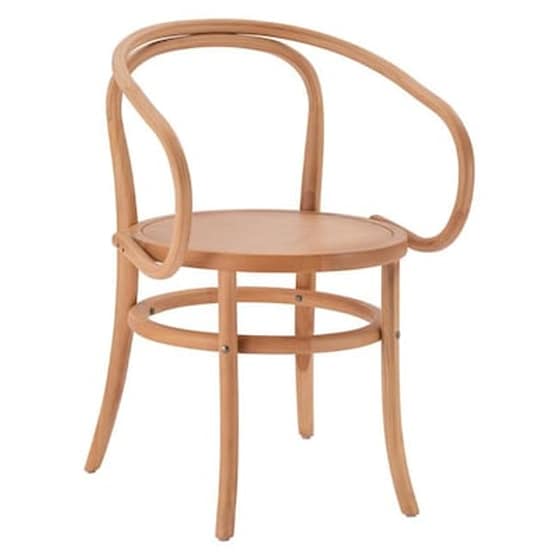 Πολυθρονα Ξυλινη Απο Οξια Σε Φυσικη Αποχρωση Fb98746.01 56x52x82υ Εκ. image 0