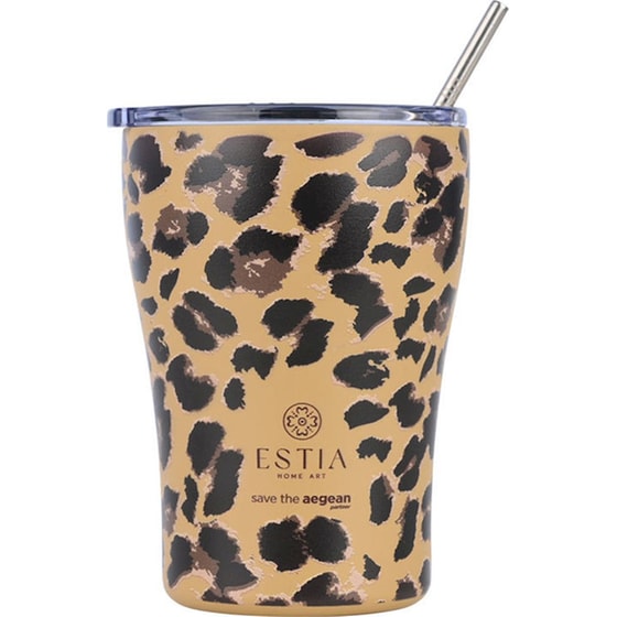 Κούπα Θερμός Καφέ Estia Home Art Save the Aegean Spotted Prowl 350ml 350ml image 0