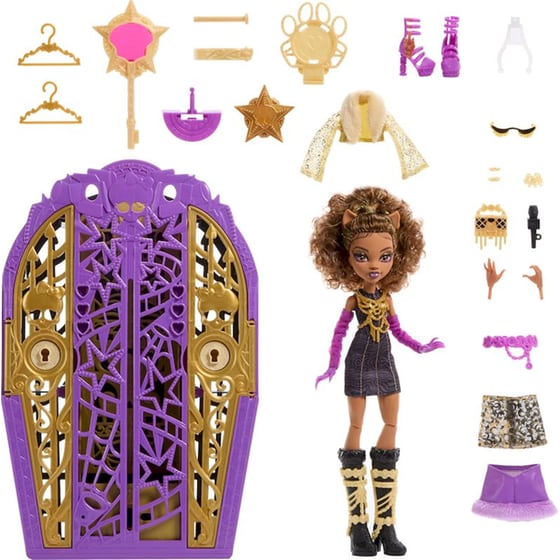 Monster High Κούκλα Hauntlywood - Clawdeen (JBG80) image 3