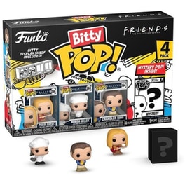 Funko Bitty Pop! Friends - Phoebe Buffay/Monica Geller/Chandler Bing/ Mystery Figure 4-pack