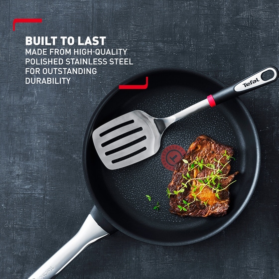 Σπάτουλα Tefal Ingenio K1180314 από Ανοξείδωτο ατσάλι - Ασημί/ Μαύρο image 3