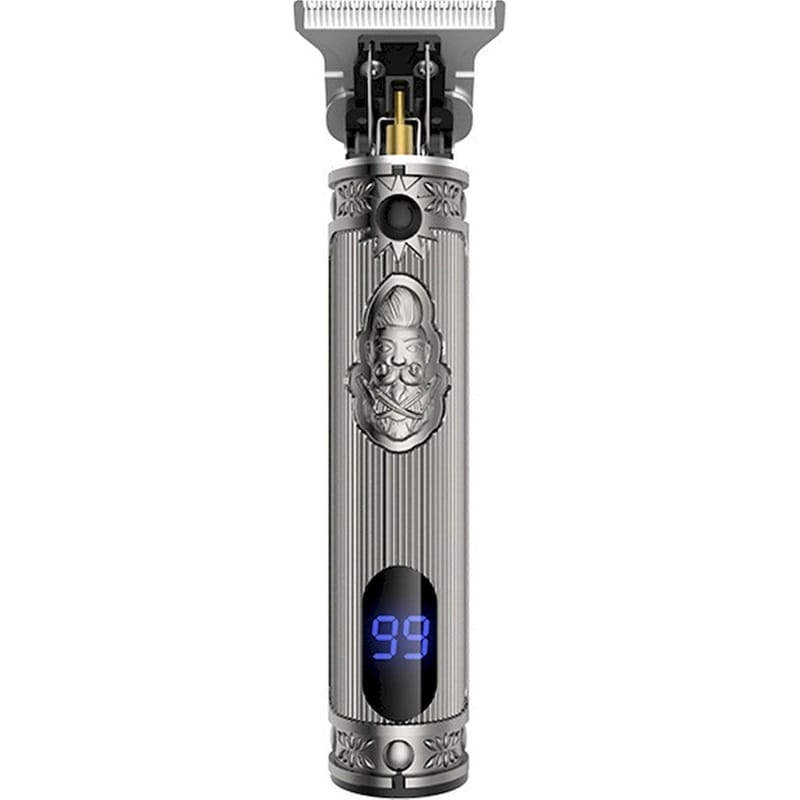 KEMEI Κουρευτική Μηχανή Kemei KM-700H Ασημί