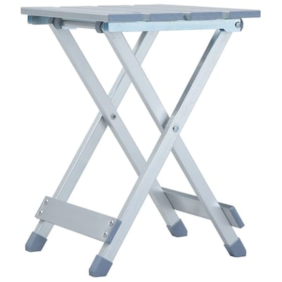 Vidaxl Πτυσσόμενο Σκαμπό  28 X 26 X 39 Εκ. Αλουμινίου image 1