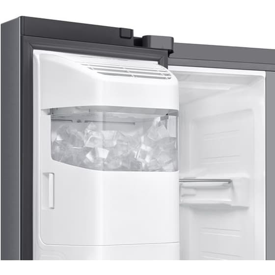 SAMSUNG RS70F65KETEF Bespoke AI No Frost 640 Lt Ασημί Ψυγείο Ντουλάπα image 6
