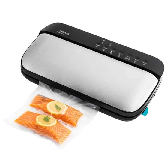 Συσκευή Σφραγίσματος Τροφίμων CECOTEC CEC-04070 Ασημί image 0