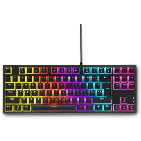 Gaming Σετ Spatan Gear Lochos 2 Πληκτρολόγιο RGB, Agis Gaming Ενσύρματο Ποντίκι, Ares II Mouse Pad image 1