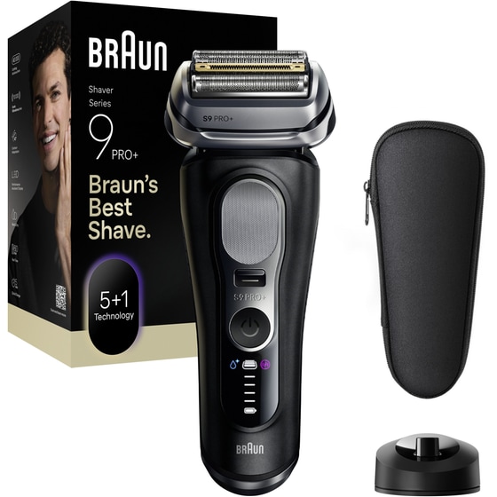 BRAUN SERIES 9 9610S PRO+ Ξυριστική Μηχανή Επαναφορτιζόμενη Μαύρο-Ασημί image 2