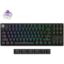 Keychron K8 HE K8H-J1 Ασύρματο Ηall Effect Gaming Πληκτρολόγιο Tenkeyless με Magnetic διακόπτες και RGB φωτισμό (Αγγλικό US)
