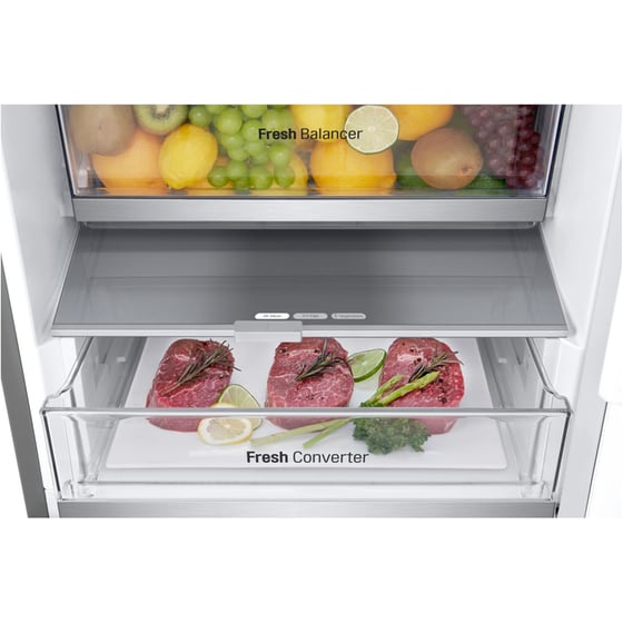 LG GBF7272DPY Total No Frost 386 Lt Ασημί Ψυγειοκαταψύκτης image 17