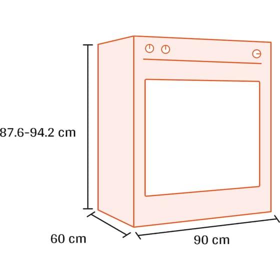 LA GERMANIA AMN965LGXV/24(GN) 115 Lt Inox Κουζίνα Φυσικού Αερίου image 1