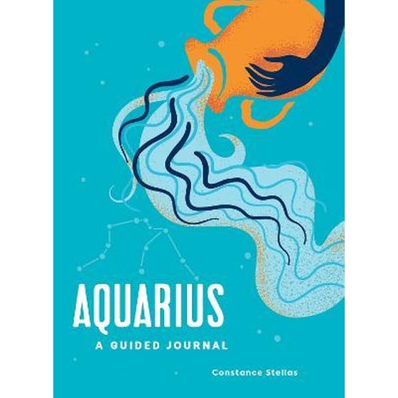 Aquarius: A Guided Journal : A Celestial Guide to Recording Your Cosmic Aquarius Journey image 0