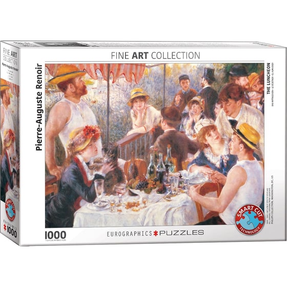 Παζλ Eurographics Pierre-Auguste Renoir: The Luncheon (1000 Κομμάτια) image 0
