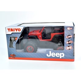 Taiyo Τηλεκατευθυνόμενο Αυτοκίνητο Jeep Wrangler Rubicon Κόκκινο 1:22