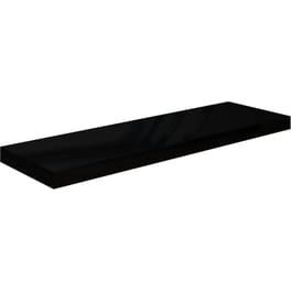 Ράφι Τοίχου VidaXL από MDF 80x23.5x3.8 cm - Μαύρο