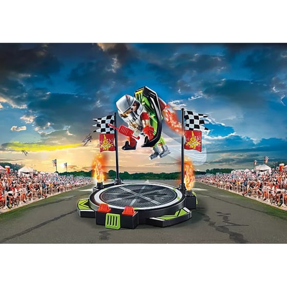 PLAYMOBIL® Air Stunt Show Πτήση με jetpack (70836) image 2