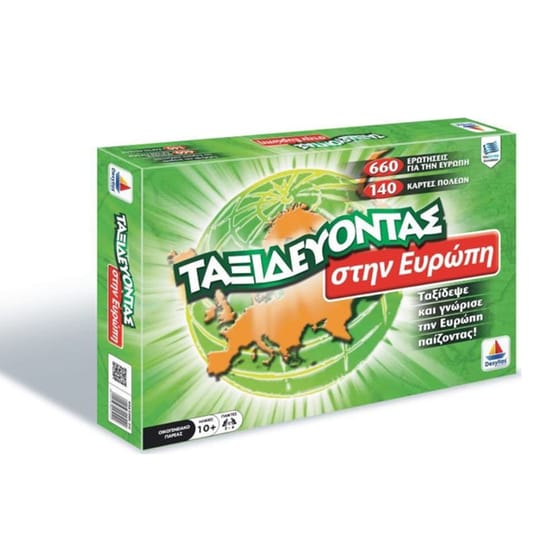 Ταξιδεύοντας Στην Ευρώπη Δεύτερη Έκδοση Επιτραπέζιο (Desyllas Games) image 0