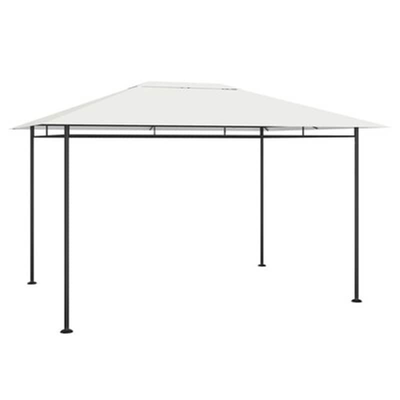 VIDAXL Vidaxl Κιόσκι Κρεμ 4 X 3 X 2,7 Μ. 180 Γρ./μ²