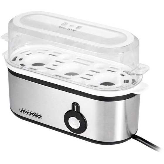Βραστήρας Αυγών MESKO MS-4485 350 W 3 Θέσεων Inox image 1