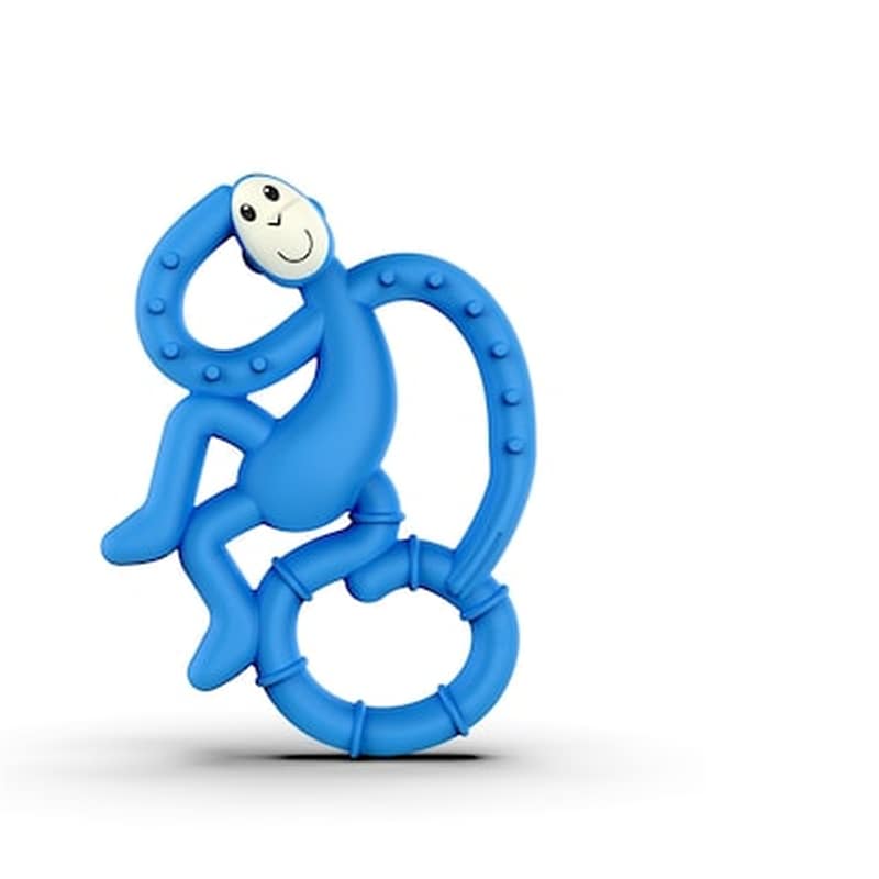 MATCHSTICK MONKEY Matchstick Monkey Μασητικό Mini Monkey Teether - Blue -240302