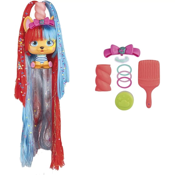 Κούκλα με Απίστευτα Μακριά Μαλλία VIP Pets Glitter Twist (12 Σχέδια) image 1