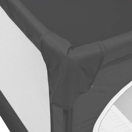 Παρκοκρέβατο VidaXL Σκούρο Γκρι image 4