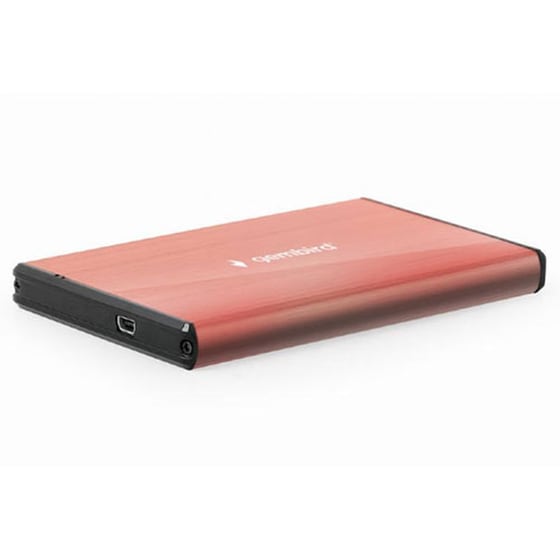 Θήκη 2.5" HDD/SSD Gembird USB 3.0 Brushed Aluminum - Pink image 0