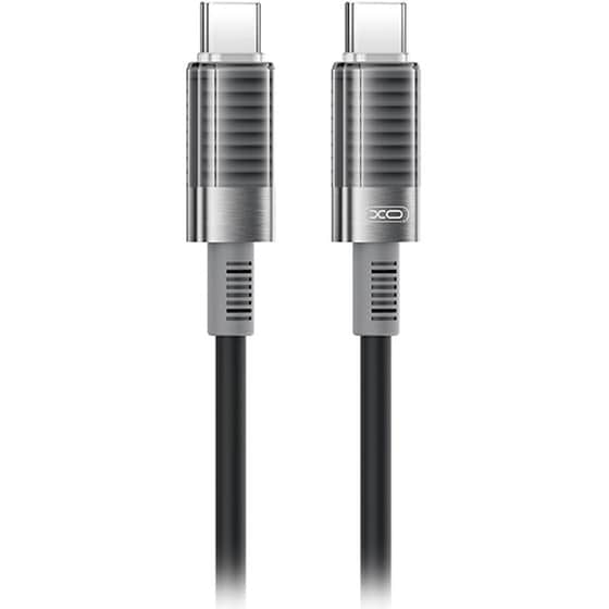Καλώδιο XO NB-Q282B USB-C Male σε USB-C Male 1m - Μαύρο image 0