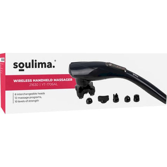 Συσκευή Μασάζ Soulima 21630 για Κυτταρίτιδα Aria Trade με 6 Κεφαλές - Μαύρο image 6