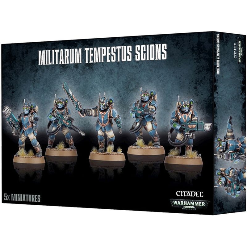 Astra Militarum: Tempestus Scions Warhammer 40k GAMES WORKSHOP