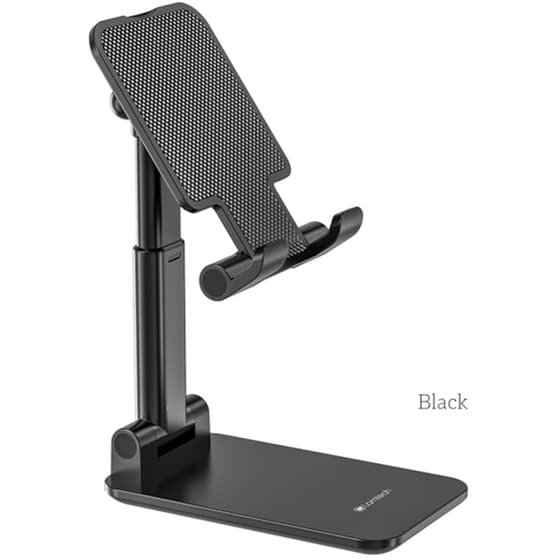 Desktop stand Lamtech για κινητά και tablet Μαύρο image 1