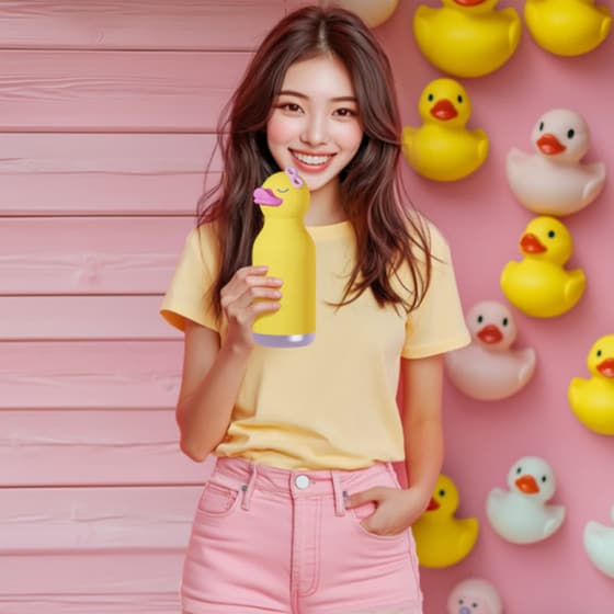 Μπουκάλι Θερμός Asobu Bestie Ducky 460ml image 2