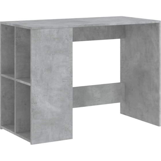 Γραφείο VidaXL από Επεξεργασμένο Ξύλο 102x50x75 cm - Γκρι Σκυροδέματος image 0