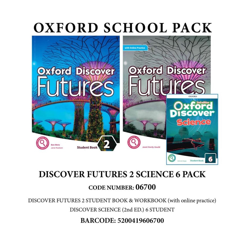 Discover Futures 2 Science 6 Pack -06700