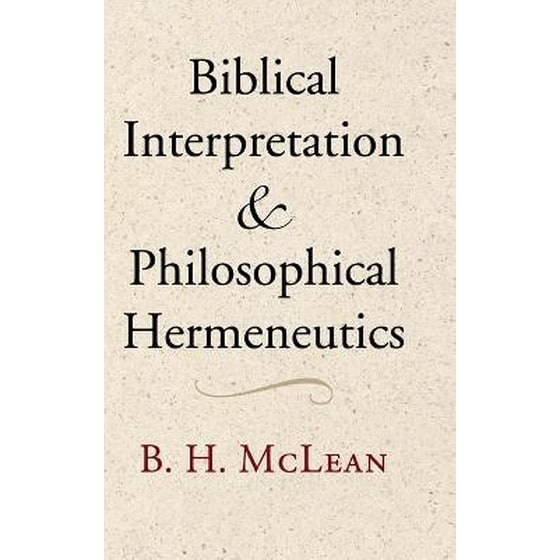 Biblical Interpretation and Philosophical Hermeneutics image 0