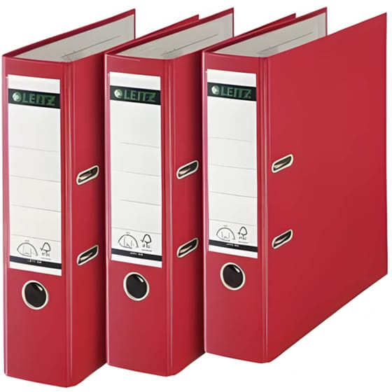 Κλασέρ Αρχειοθέτησης Leitz 8/32 750 Φύλλων A4 Κόκκινο image 3