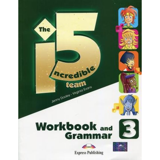 Incredible 5 Team 3 Workbook & Grammar Book with Digibook App image 0
